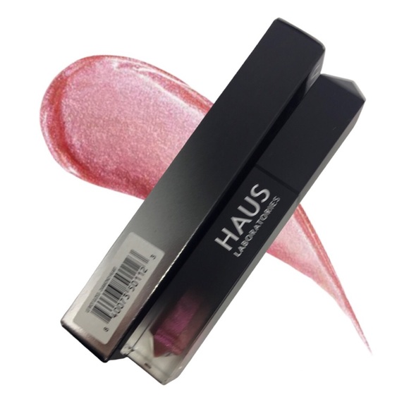 haus labs Other - Haus Labs DIAMOND HEART LE RIOT LIP GLOSS translucent w pink Pearl vegan new box